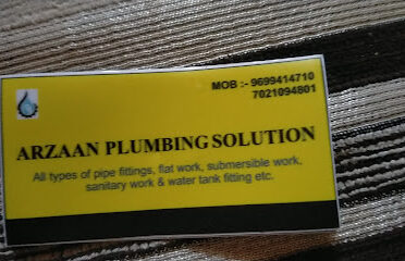 Arzaan plumbing solution