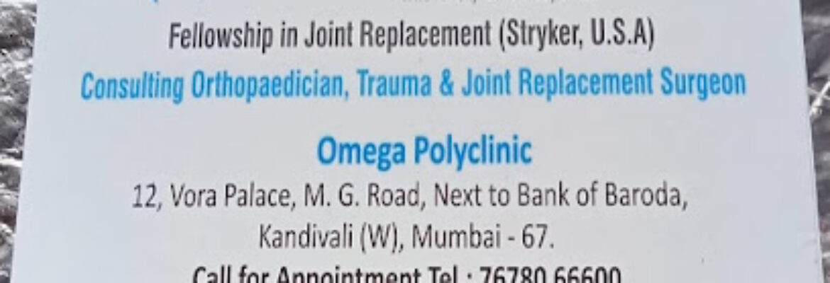 Dr  Himanshu M  Vakil Best Orthopedic Doctor Knee Replacement Surgeon back bone neck  back  joint pain centre in kandivali